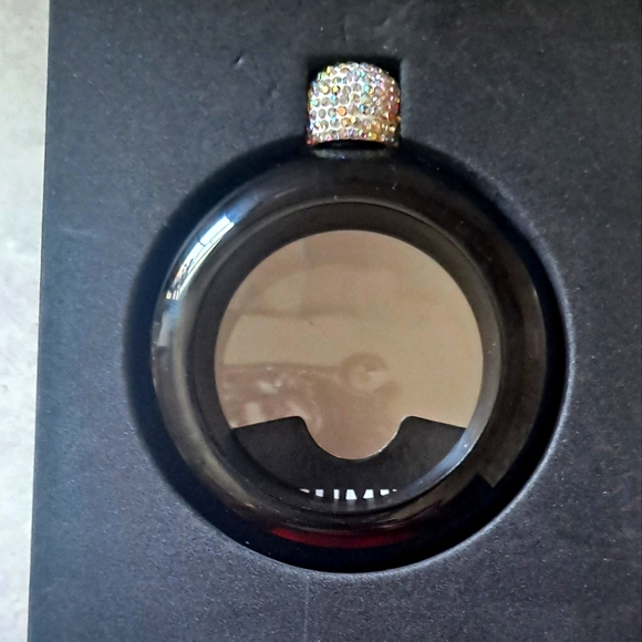 Bracelet Bangle Flask Funnel Set w/ Rhinestone Top - 3.5oz  - Like New - Picture 2 of 3